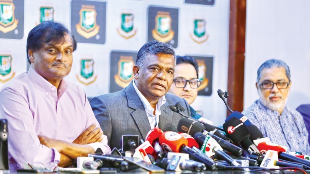 গঠনতন্ত্র ডিঙিয়ে তিন উপদেষ্টা নিয়োগ, ব্যাখ্যা দিলেন বিসিবি সভাপতি