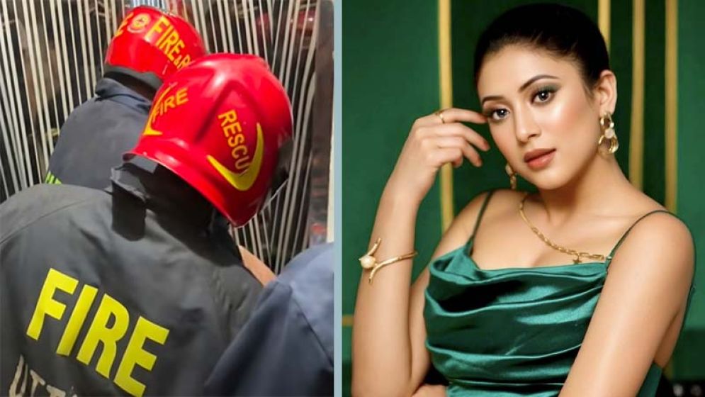 এক ঘণ্টা পর লিফট থেকে উদ্ধার হলেন অভিনেত্রী নীলাঞ্জনা নীলা