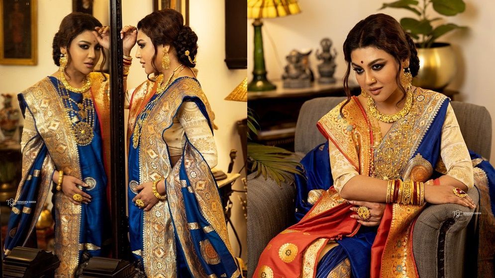 ৪৫ বছর আগের শাড়ি পরে যে অনুভূতির কথা জানালেন জয়া আহসান