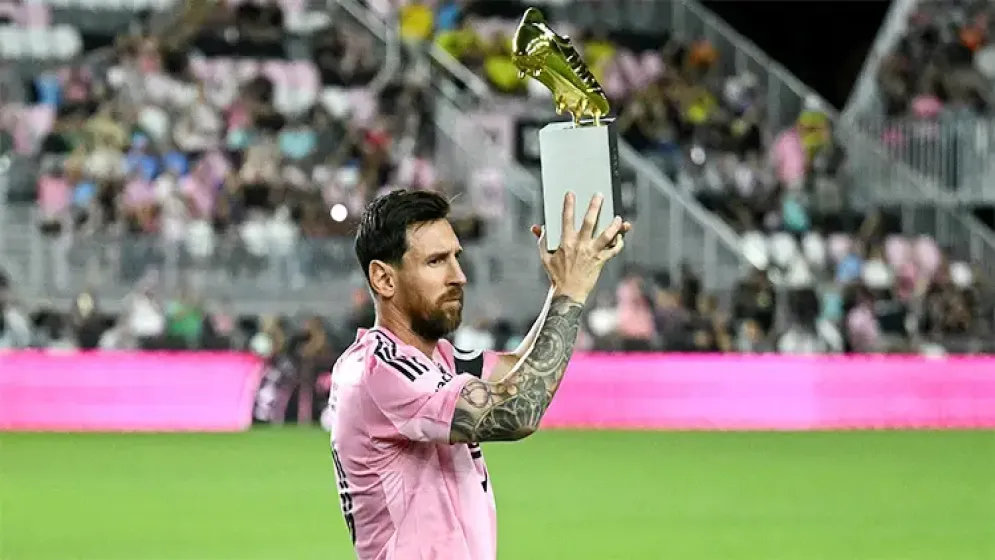 এমএলএসে গোল্ডেন বুট উঠলো মেসির হাতে