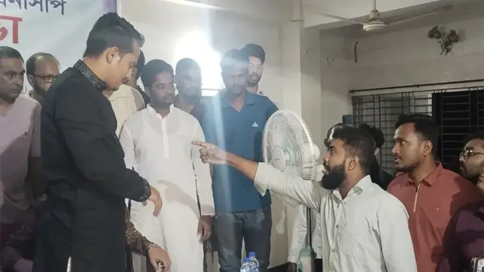 সাবেক সমন্বয়কের সঙ্গে সারজিস আলমের বাগবিতণ্ডা