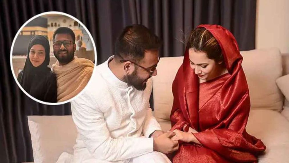 ৩৮ দিন প্রেম করে বিয়ে, পরদিনই স্ত্রীকে নিয়ে মক্কায় সংগীত পরিচালক