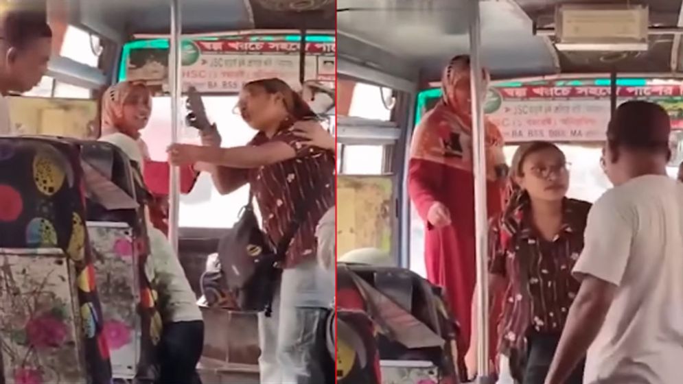 পোশাক নিয়ে কটূক্তিকারীকে জুতাপেটা করলেন তরুণী