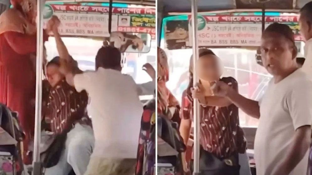 বাসে পোশাক নিয়ে নারীকে হেনস্তা করা সেই হেলপার গ্রেফতার
