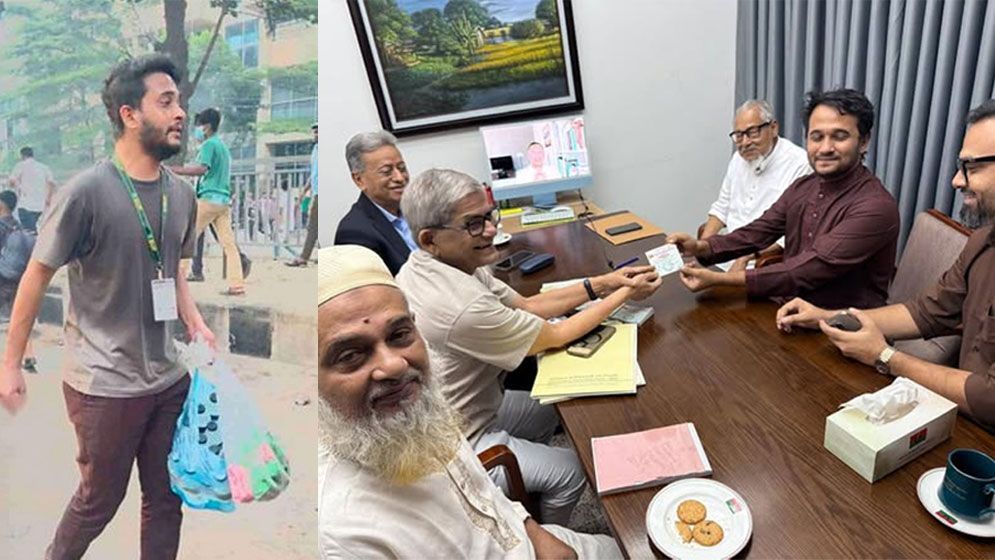 বিএনপিতে যোগ দিলেন শহীদ মুগ্ধের ভাই স্নিগ্ধ