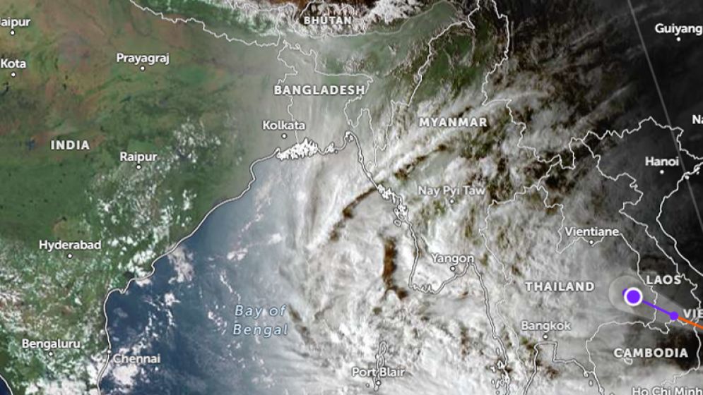 ঘূর্ণিঝড় নিয়ে নতুন বার্তা