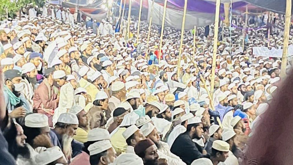 কেরানীগঞ্জে তাবলিগের জোড়ে লাখো মুসল্লির ঢল