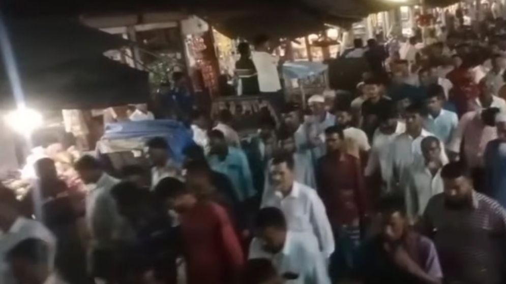 আশরাফ উদ্দিন নিজানের ধানের শীষের মনোনয়নের দাবিতে শোডাউন