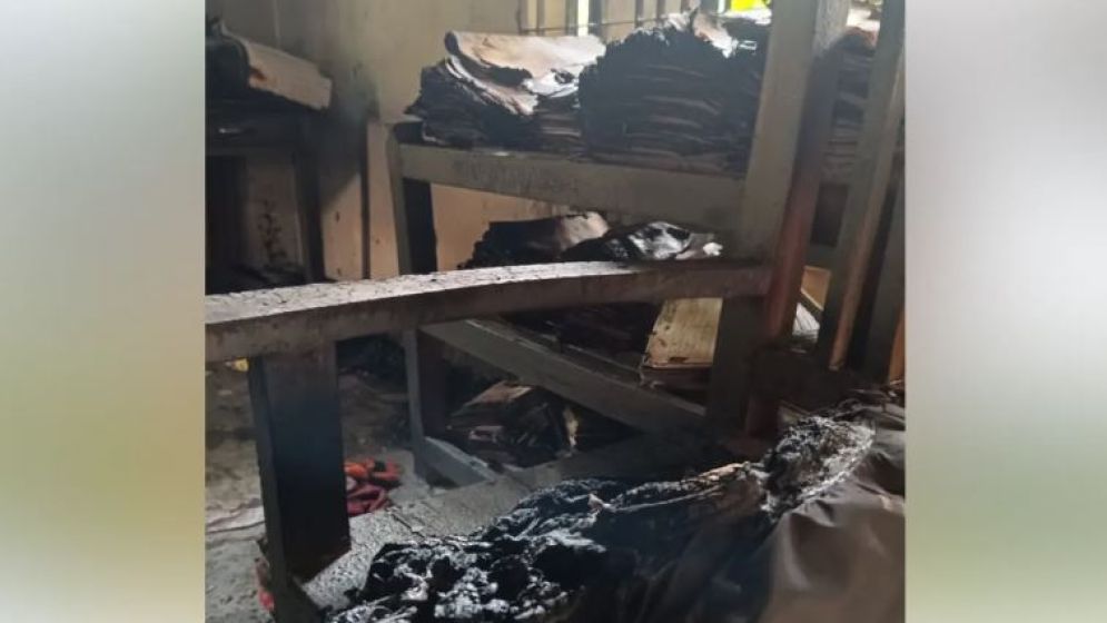 ব্রাহ্মণবাড়িয়ায় গ্রামীণ ব্যাংকে দুর্বৃত্তদের আগুন