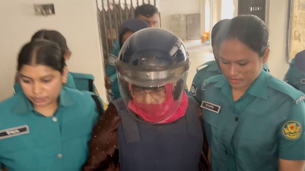 ধানমন্ডি ৩২-এ মারধরের শিকার সেই নারী কারাগারে