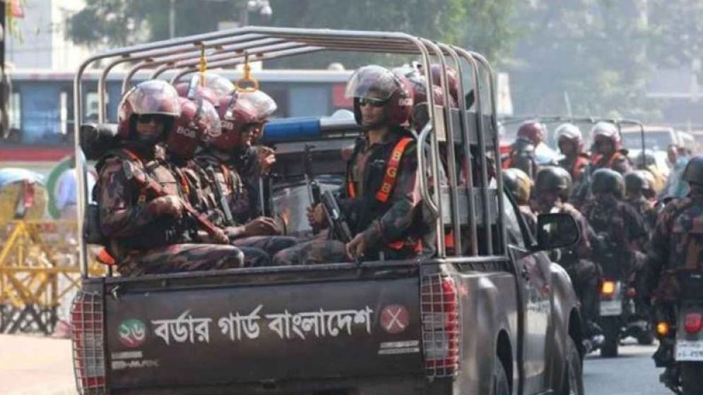 ঢাকা ও আশপাশের এলাকায় ১২ প্লাটুন বিজিবি মোতায়েন