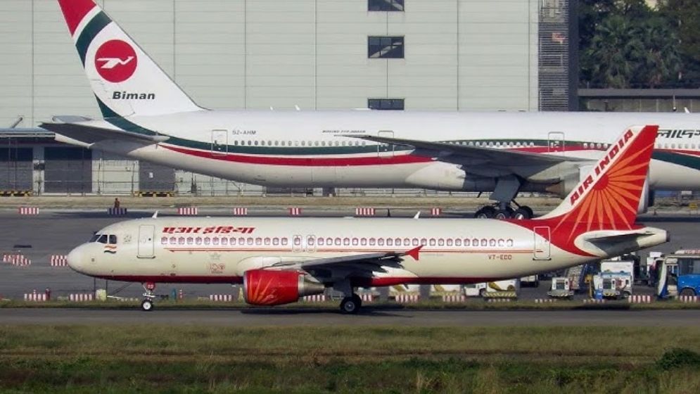 শাহজালাল বিমানবন্দরে পুশকার্টের ধাক্কায় ভাঙল এয়ার ইন্ডিয়ার চাকা