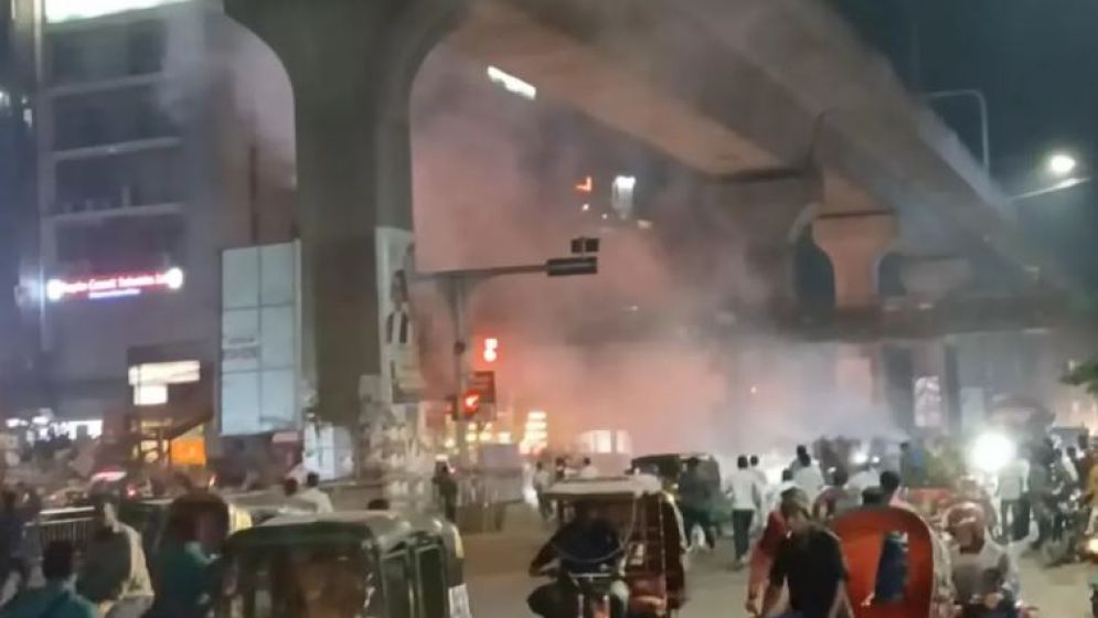 এনসিপি কার্যালয়ের সামনে ককটেল বিস্ফোরণ