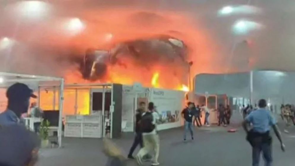 জাতিসংঘের কপ-৩০ জলবায়ু সম্মেলন ভেন‍্যুতে ভয়াবহ আগুন