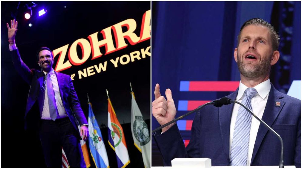 মামদানি ভারতীয়দের ঘৃণা করেন, অভিযোগ ট্রাম্পপুত্র এরিকের