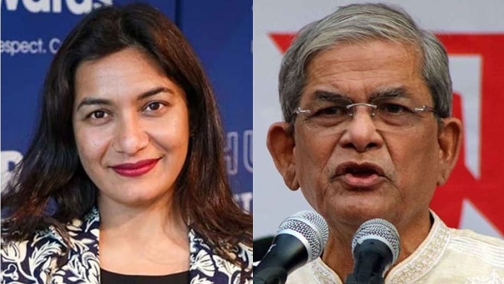 মির্জা ফখরুলের সমালোচকদের একহাত নিলেন মেয়ে শামারুহ