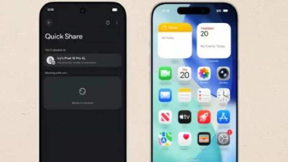অ্যান্ড্রয়েড থেকে এখন আইফোনে ফাইল পাঠানো যাবে