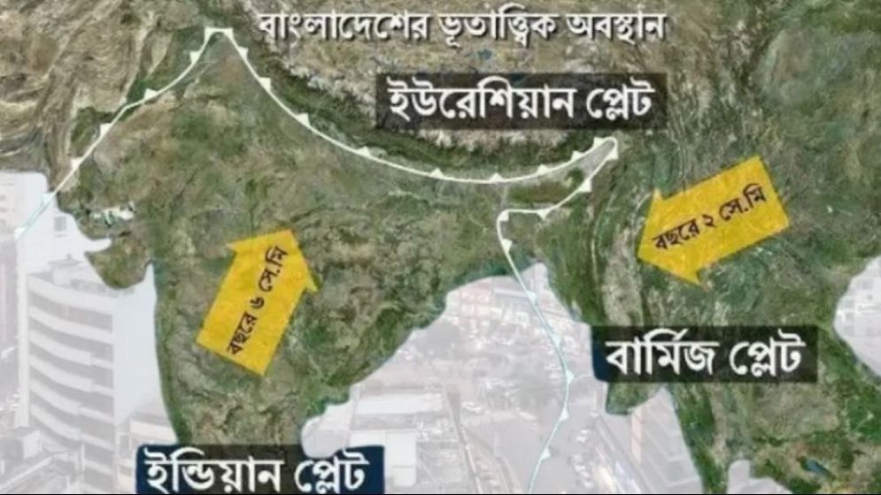 ভূমিকম্পের কারণ: ৩ প্লেট ও ৬ প্রধান ফল্ট: যেসব জেলা ভয়াবহ ঝুঁকিতে