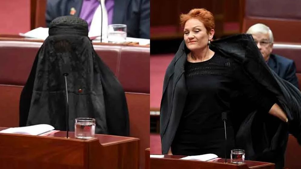 বোরকা পরে সংসদে প্রবেশ: অস্ট্রেলিয়ায় তীব্র বিতর্ক, অধিবেশন স্থগিত