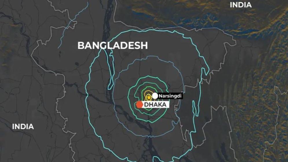 ভূমিকম্পে ঢাকায় সর্বোচ্চ ঝুঁকিতে ১৫ এলাকা