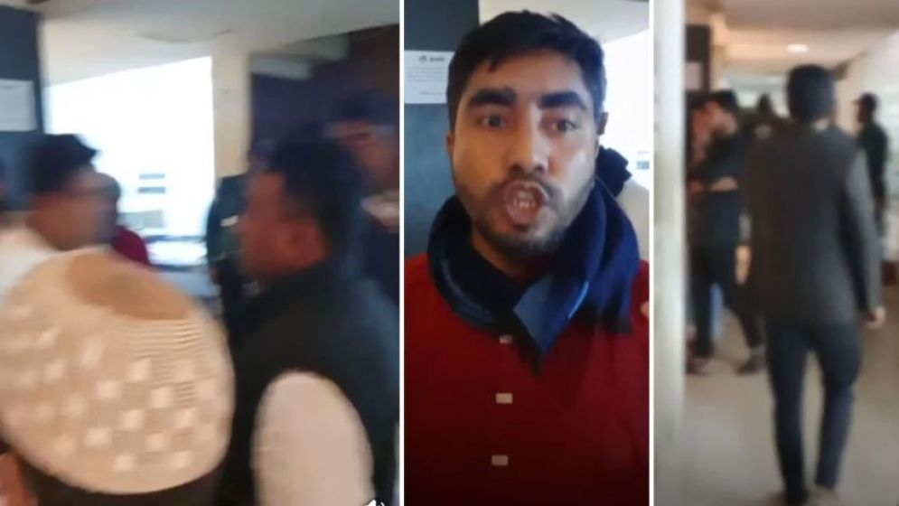 এক নারীর ২ স্বামী : বিরোধ মেটাতে থানায় হট্টগোল ছাত্রদল নেতার