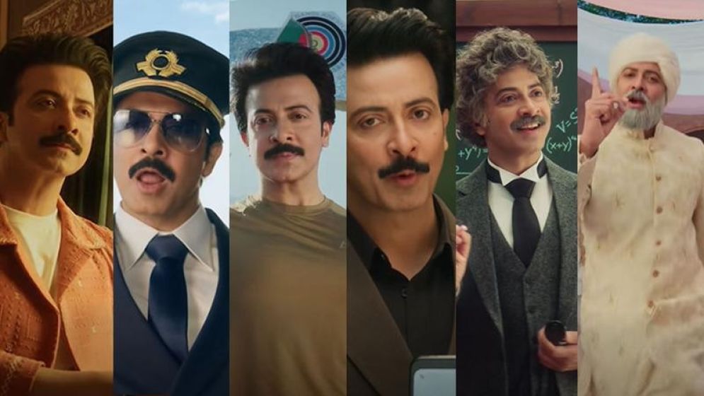 দেড় মিনিটের ভিডিওতে ৬ লুকে শাকিব, রহস্য কী?