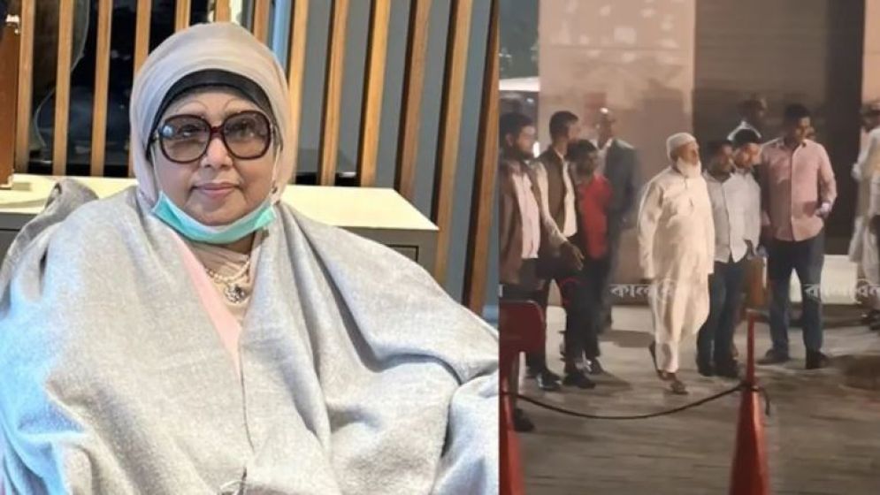 খালেদা জিয়াকে দেখে এসে যা বললেন জামায়াত আমির