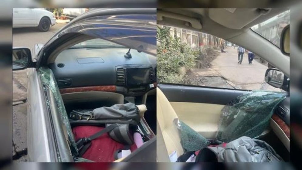 হঠাৎ গাড়ি থামিয়ে ‘গুলি কর’ বলতে থাকে দুর্বৃত্তরা