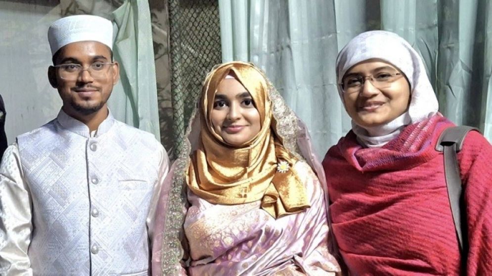 ছাত্রশক্তির নেত্রীকে বিয়ে করলেন এনসিপির হান্নান মাসউদ