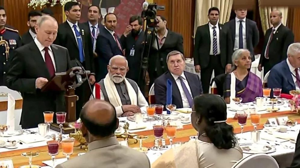 ভারতে পুতিনের নৈশভোজে নিরামিষ, নেই মাংস