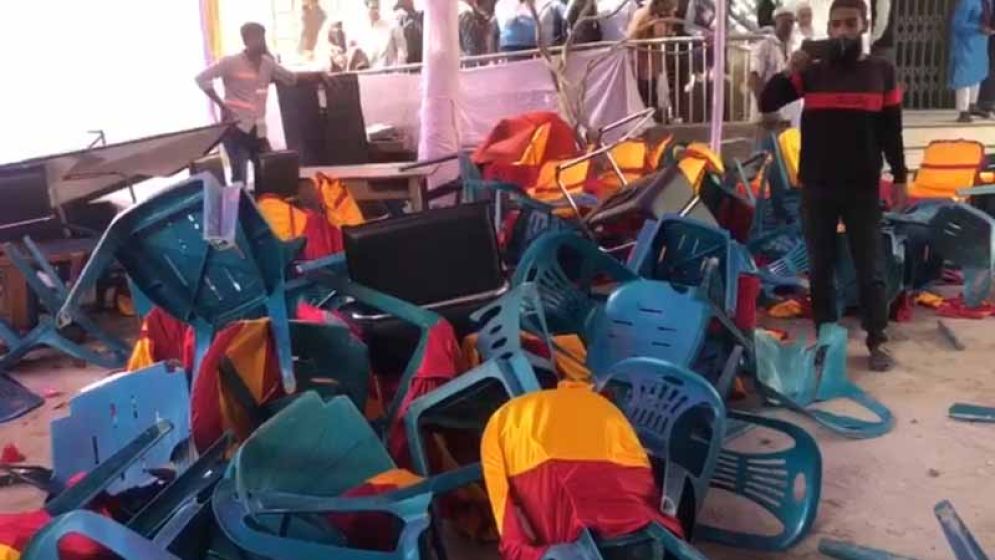 উপদেষ্টা আসিফের উদ্বোধনী অনুষ্ঠানে হামলা-ভাঙচুর, পণ্ড আয়োজন