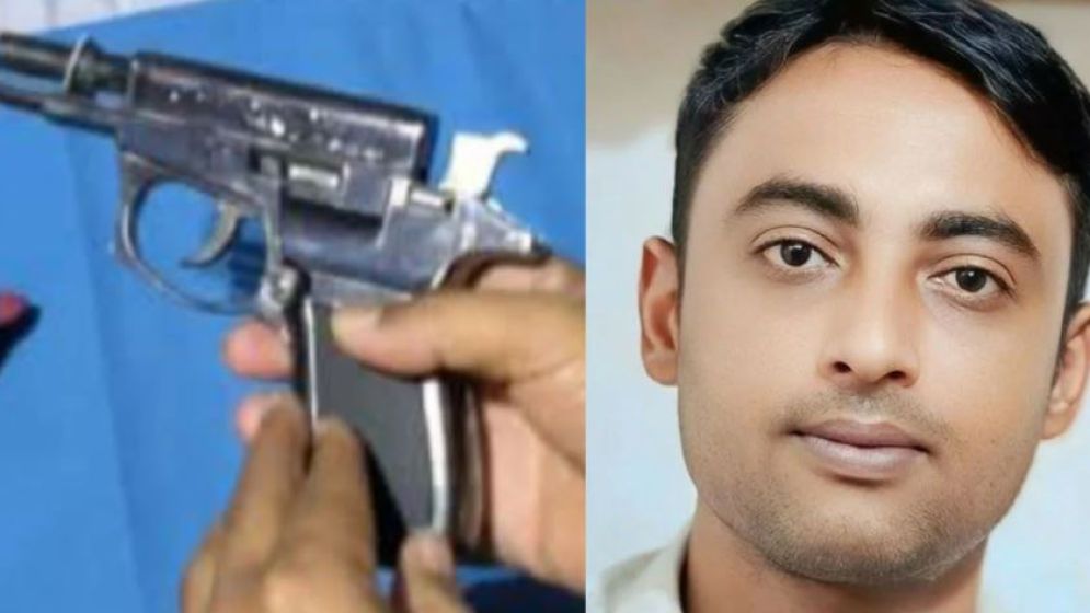 পিস্তলসহ আটক বহিস্কৃত স্বেচ্ছাসেবক দল নেতা, মামলা নিতে অস্বীকৃতি