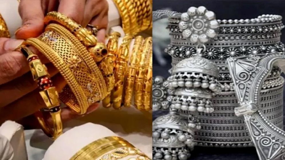 আজ যে দামে বিক্রি হচ্ছে সোনা ও রুপা