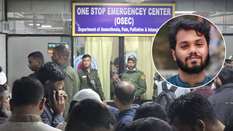 ওসমান হাদিরে মাথার ভেতরে এখনো গুলি : যা বলছেন ঢামেক চিকিৎসক