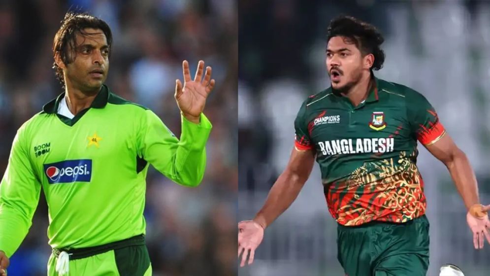 তাসকিন আমার রেকর্ড ভেঙে দিক, বলছেন শোয়েব আখতার