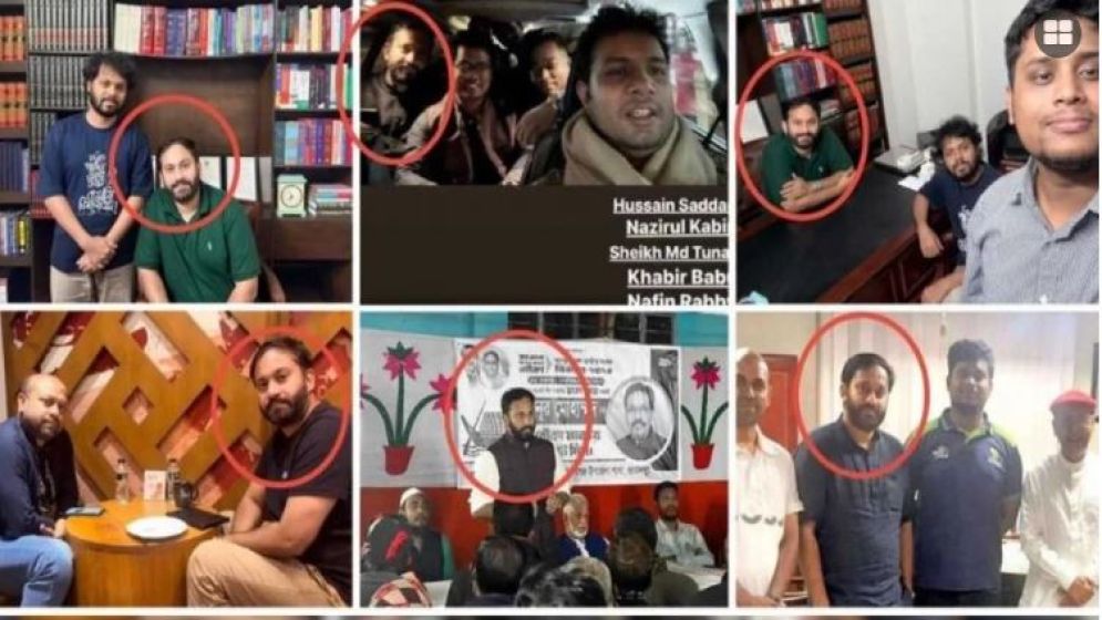 আওয়ামীপন্থী আইনজীবীর সঙ্গে হাদি-হাসনাতের ছবি ভাইরাল
