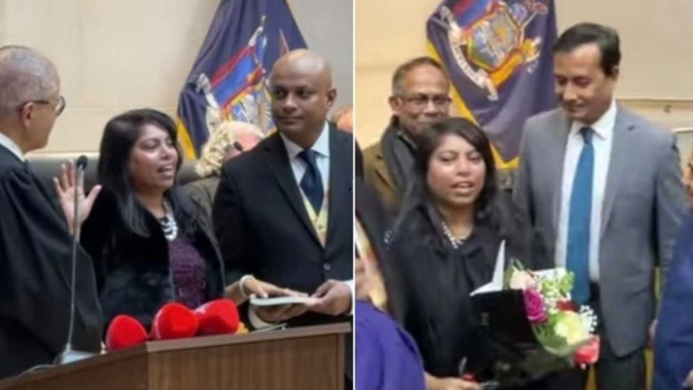 কুরআন হাত মার্কিন বিচারালয়ে প্রথম বিচারপতি হলেন সোমা সাঈদ