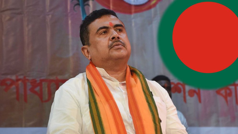 পাঁচ লাখ হিন্দু সাধু নিয়ে বাংলাদেশ উপ-হাইকমিশনে হামলার হুমকি শুভেন্দুর