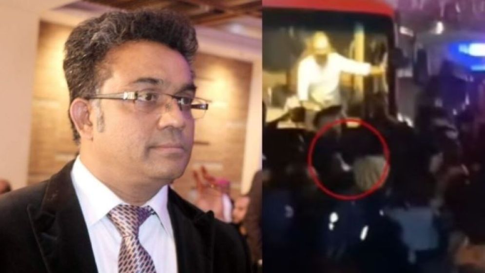 তারেক রহমানের গাড়ির সামনে জাবি ভিসি, ধাক্কাদিলেন নিরাপত্তাকর্মীরা