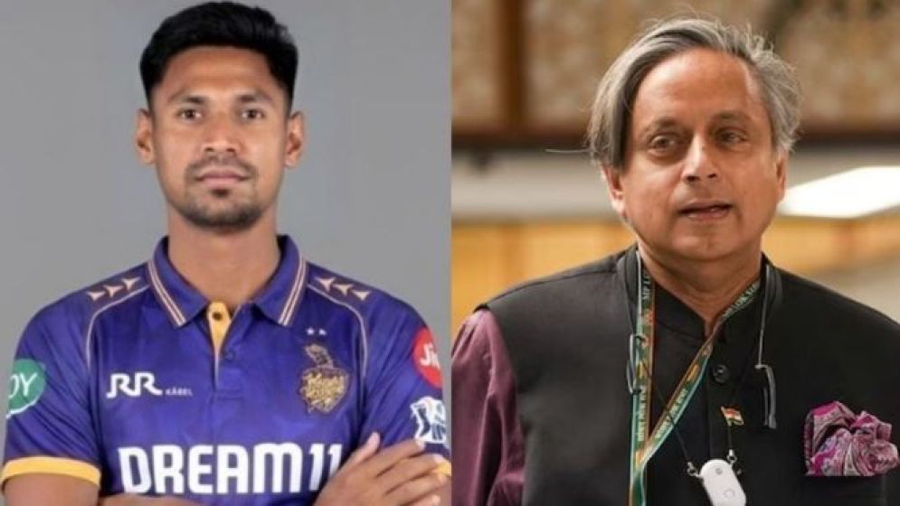 এই লজ্জা আমরা নিজেরাই ডেকে এনেছি: মোস্তাফিজ ইস্যুতে শশী থারুর