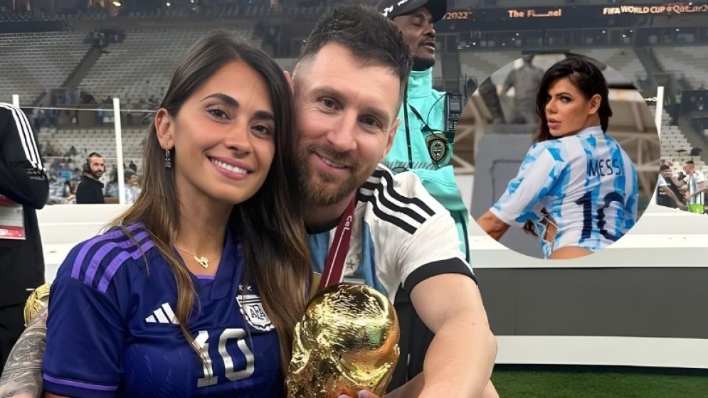 মেসির স্ত্রীর বাধায় স্টেডিয়ামে ঢুকতে পারলেন না ব্রাজিলের মডেল