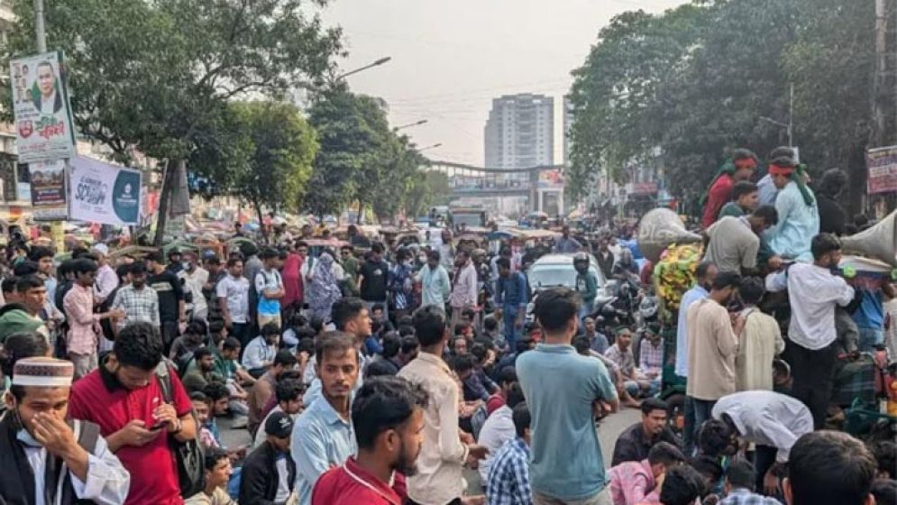 আজ রাজধানীর গুরুত্বপূর্ণ তিন স্থানে শিক্ষার্থীদের অবরোধ