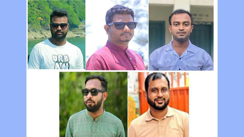 কক্সবাজারে গিয়ে কিশোরগঞ্জের নিষিদ্ধ ছাত্রলীগের পাঁচ নেতা আটক