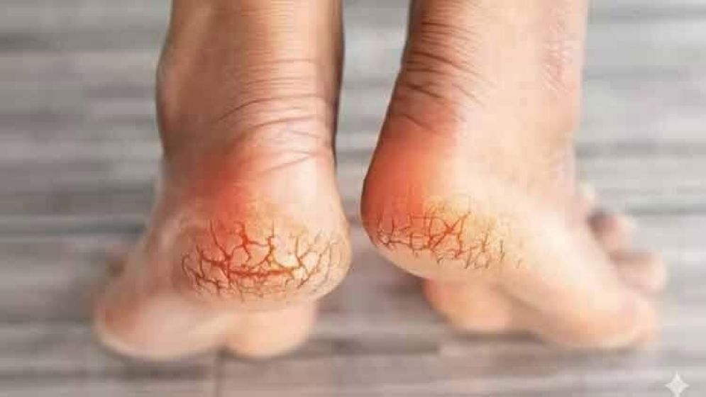 শীতের শুষ্ক হাওয়ায় গোড়ালি ফাটার সমাধান