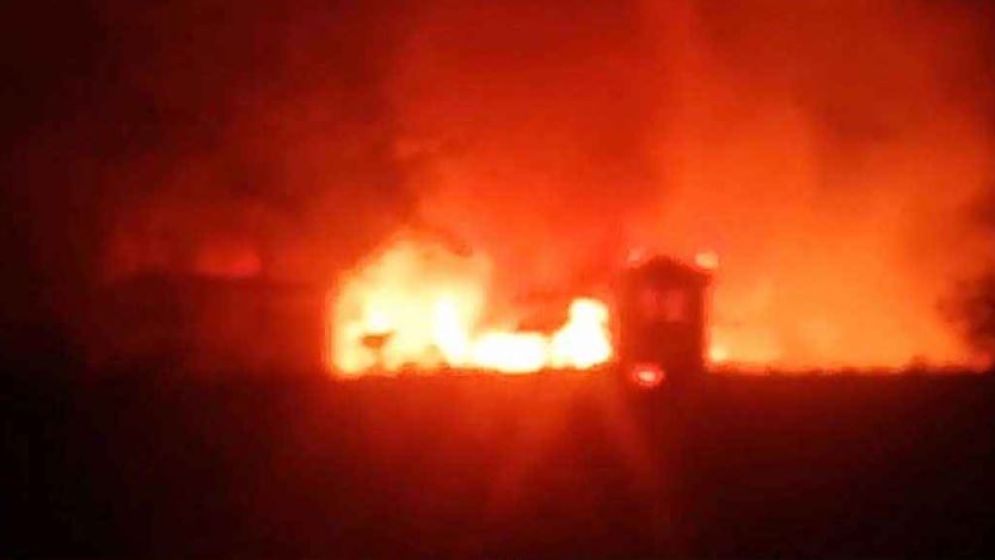 গভীর রাতে রোহিঙ্গা ক্যাম্পে ভয়াবহ আগুন