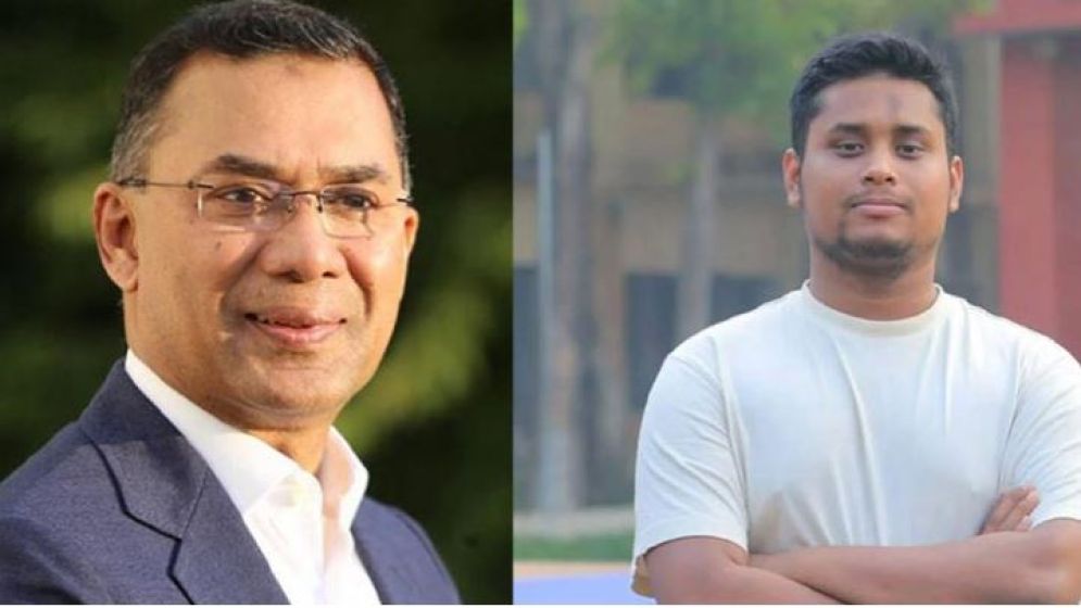 তারেক রহমানের আয়ের উৎস ও নিরাপত্তা ব্যয় নিয়ে প্রশ্ন তুললেন হাসনাত