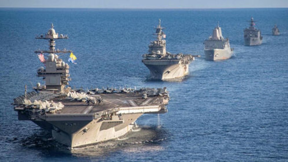 ইরানের দিকে যাচ্ছে যুক্তরাষ্ট্রের যুদ্ধজাহাজের বহর