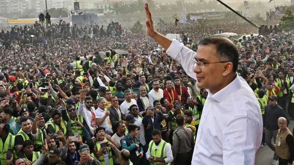 আজ যেসব জেলায় নির্বাচনী জনসভা করবেন তারেক রহমান