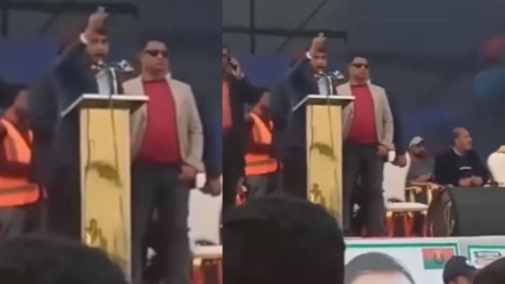 ‘হাজার বার জয় বাংলা স্লোগান দেব’ তারেক রহমানের মঞ্চে ছাত্রদল নেতা