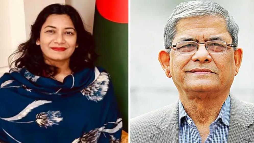 বাবাকে নিয়ে মির্জা ফখরুলকন্যার আবেগঘন পোস্ট